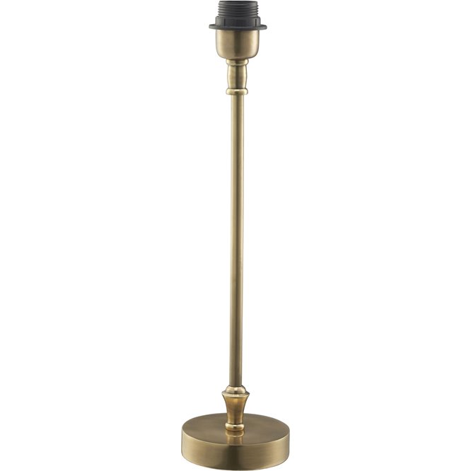 Mosiężna lampa stołowa klasyczna Liam 46cm podstawa